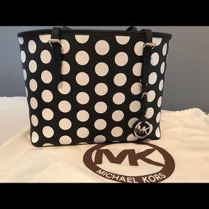 Michael Kors Polka Dot Shoulder Bag